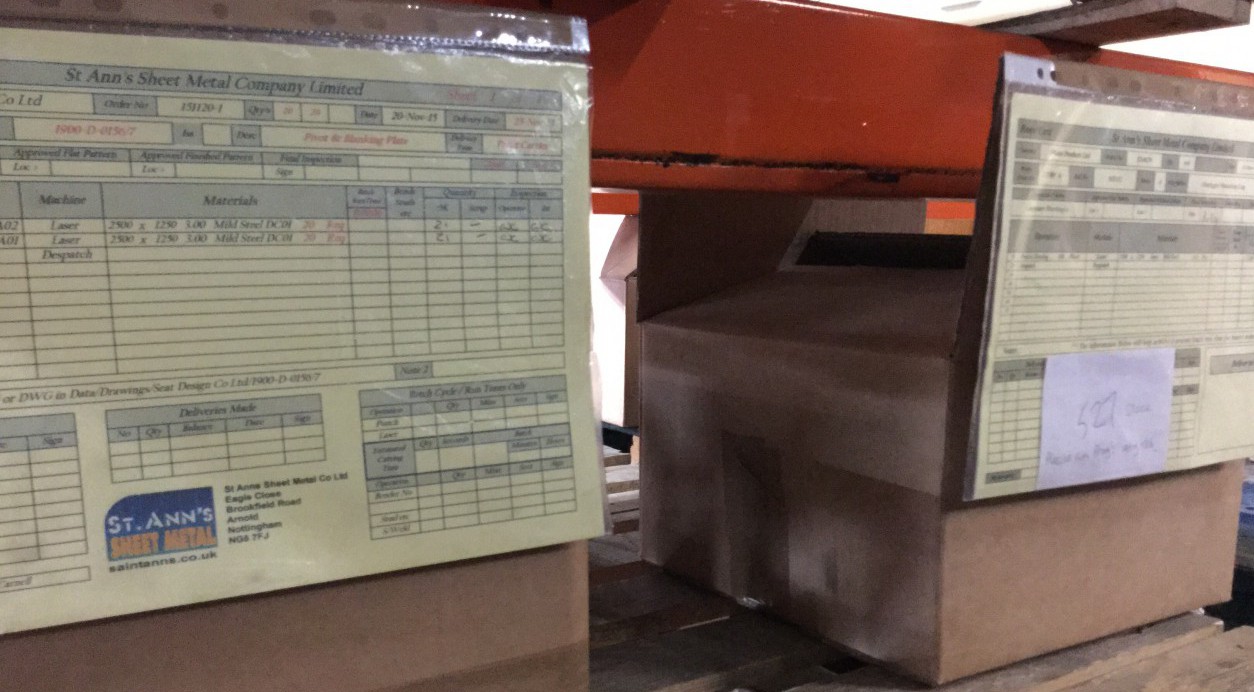 Product inspections Data Sheet Laser Cutting